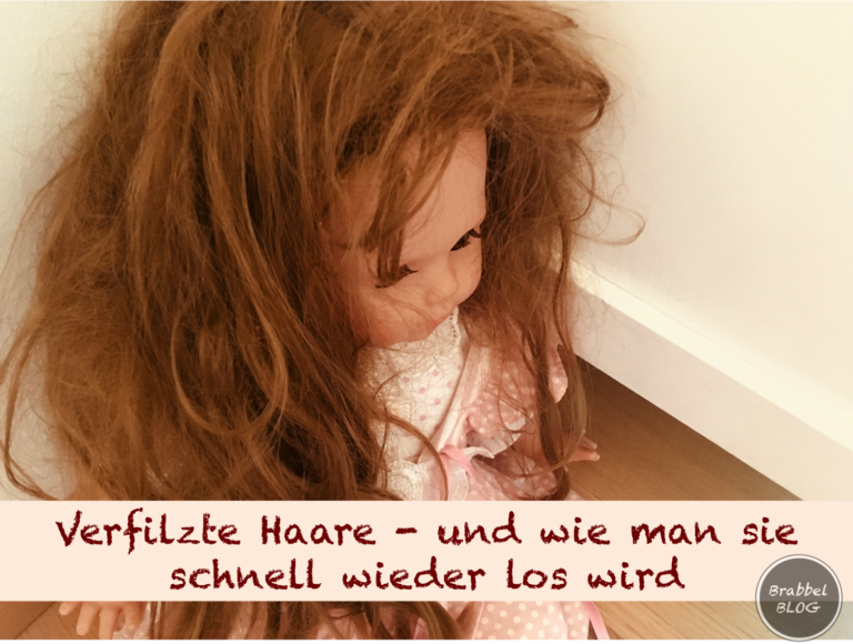 Verfilzte Haare und wie man sie schnell wieder los wird